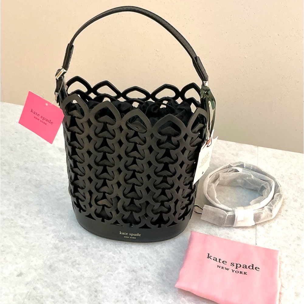 Kate Spade Dorie Small Black Bucket Bag